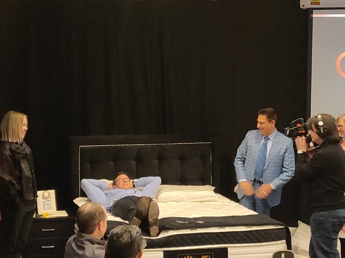 SLUMBERZONE LAUNCH NEW BED TECH